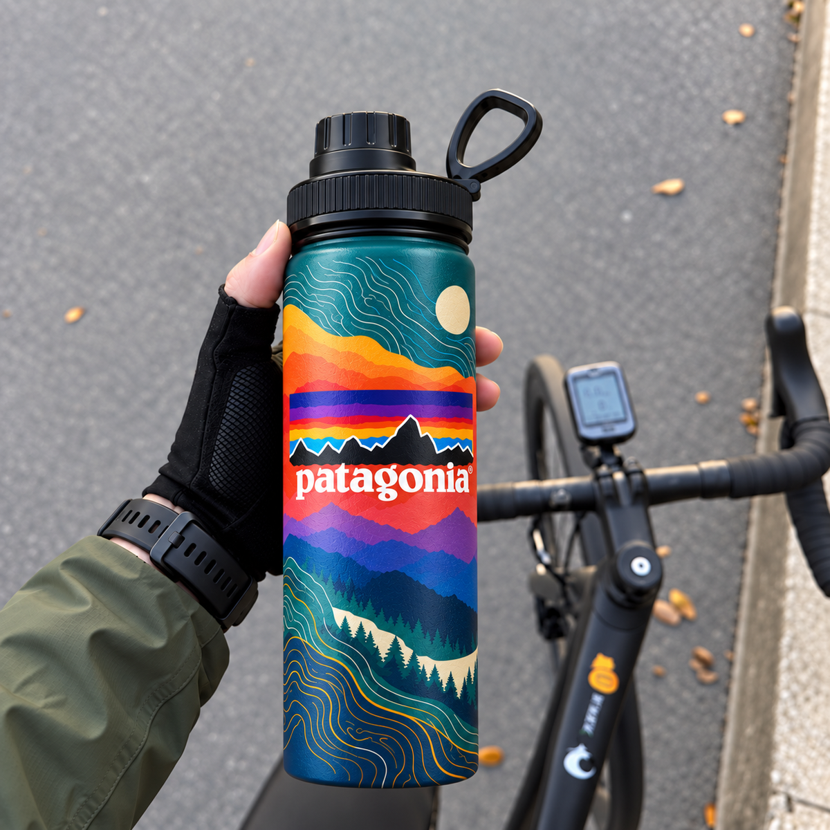 Sunset Ridge — CAIRN Artist Series Insulated Water Bottle 532ml (18 oz)