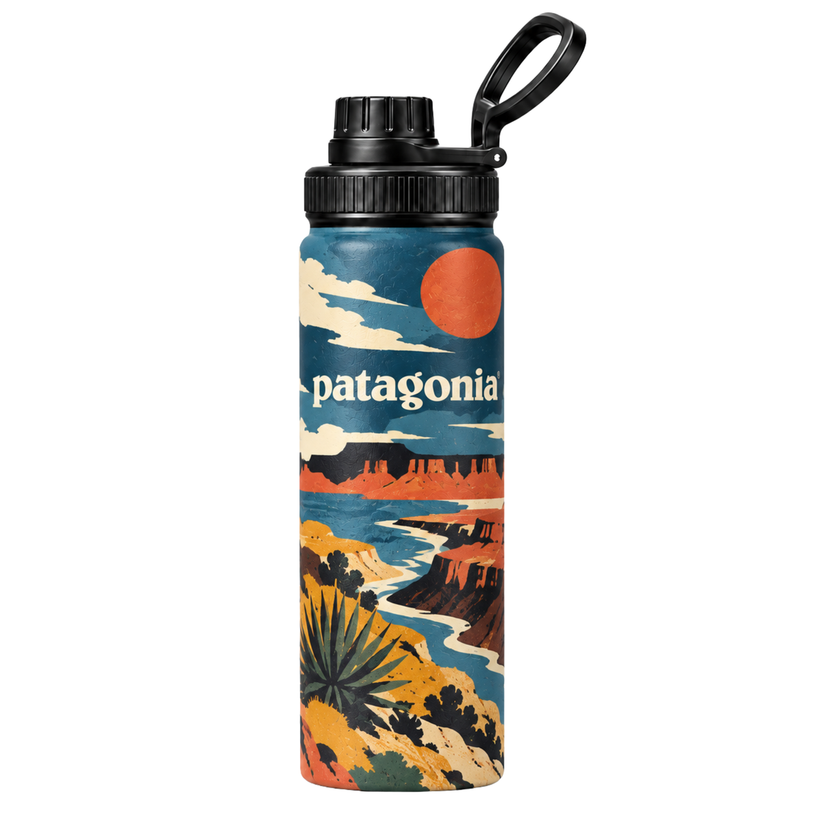 Canyon Run — CAIRN Artist Series Insulated Water Bottle 532ml (18 oz)
