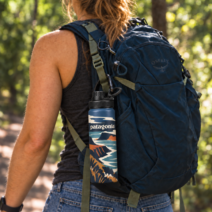 Canyon Run — CAIRN Artist Series Insulated Water Bottle 532ml (18 oz)