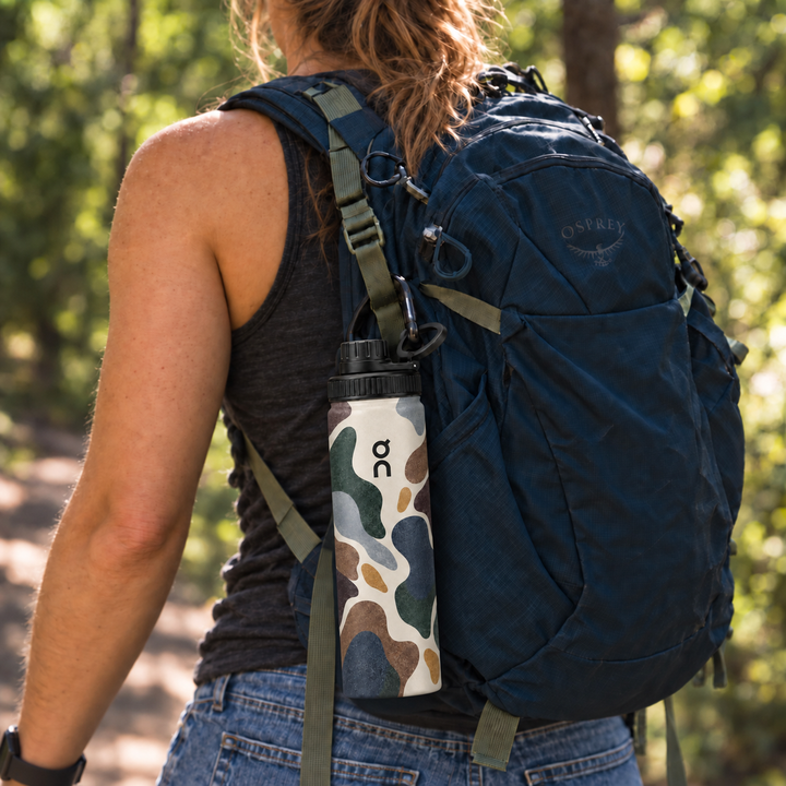 Trail Camo — CAIRN Artist Series Insulated Water Bottle 532ml (18 oz)